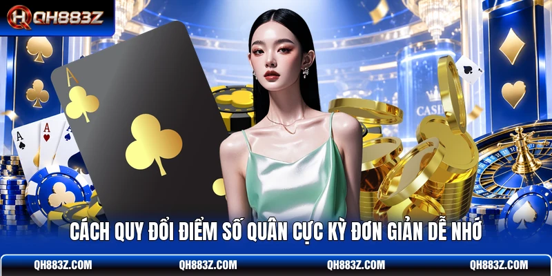 Cách quy đổi điểm số quân cực kỳ đơn giản dễ nhớ