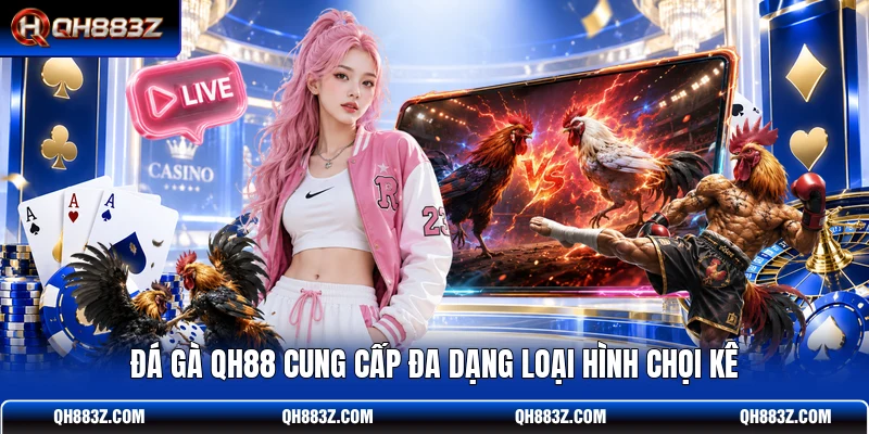 Đá gà QH88 cung cấp đa dạng loại hình chọi kê