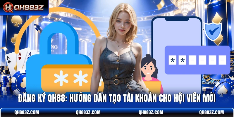 Đăng Ký QH88: Hướng Dẫn Tạo Tài Khoản Cho Hội Viên Mới