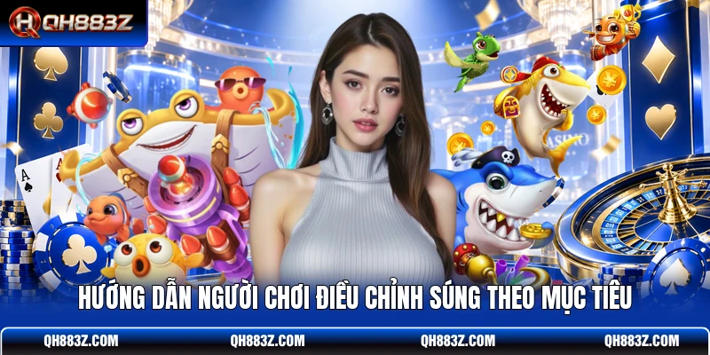 Hướng dẫn người chơi điều chỉnh súng theo mục tiêu