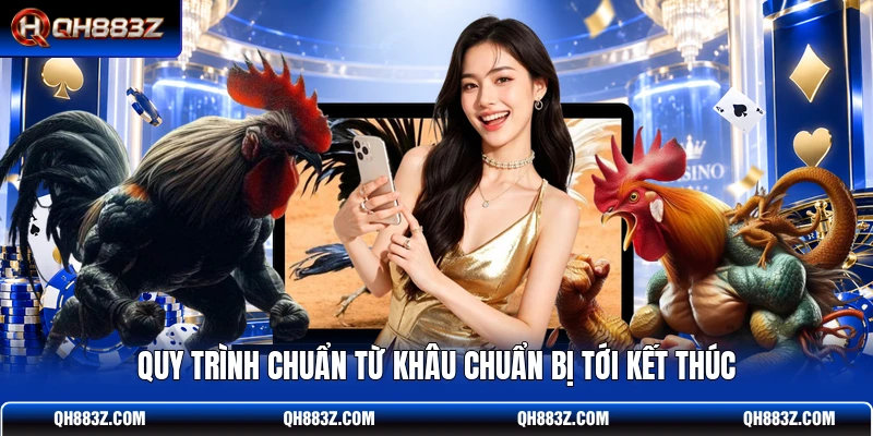 Quy trình chuẩn từ khâu chuẩn bị tới kết thúc