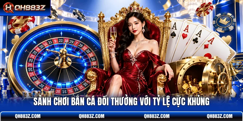 Sảnh chơi bắn cá đổi thưởng với tỷ lệ cực khủng